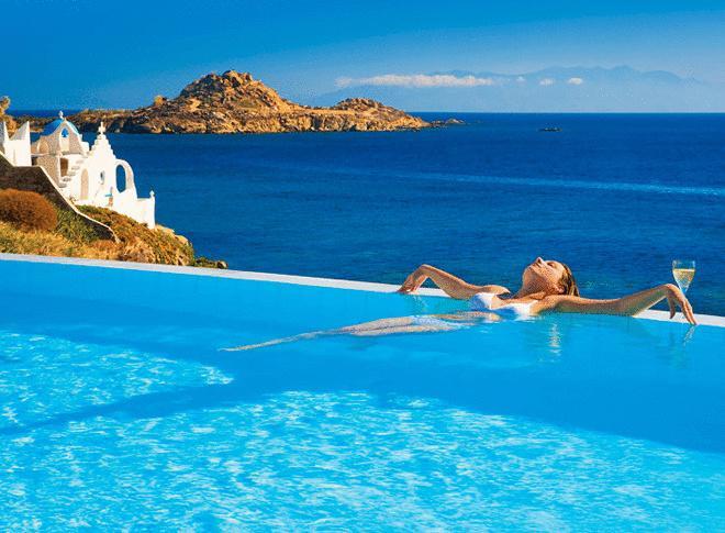 Petasos Beach Resort & Spa - Small Luxury Hotels Of The World Platys Gialos  Eksteriør billede